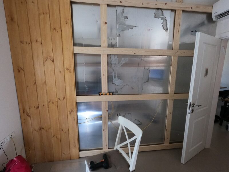 חיפוי עץ למיגון שדה מגנטי מלוח חשמל