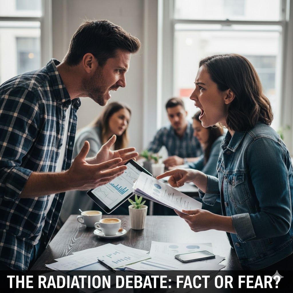 You are currently viewing איך לנהל ויכוח עם חבר\מכר על "הוכח או לא הוכח שהקרינה מסוכנת"?