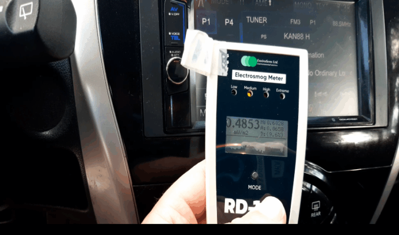 שידור בלוטות', ממערכת הבידור ברכב